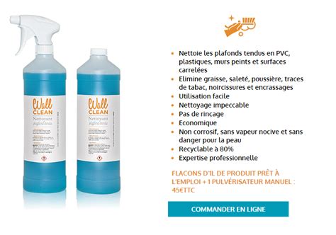 Le Produit Indispensable Pour Nettoyer Votre Plafond Tendu