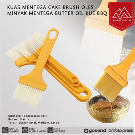 Jual Kuas Mentega Cake Brush Oles Minyak Mentega Butter Oil Kue Bbq