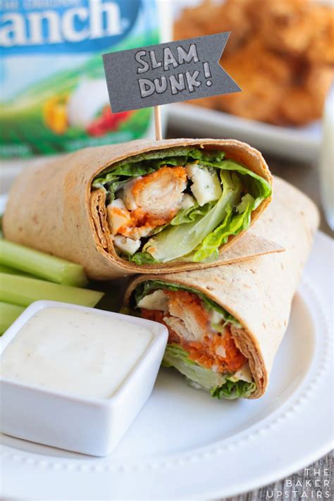 Buffalo Ranch Chicken Wraps The Baker Upstairs