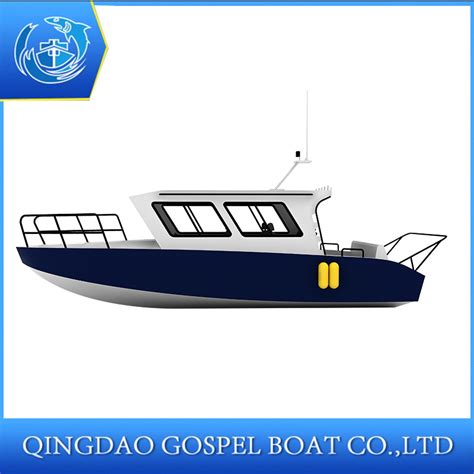 Catamaran Fishing Boat Twin Hull Offshore Aluminium Fishing Speed Boat