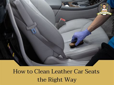 How To Clean Leather Car Seats The Right Way Big S Mobile Detailing