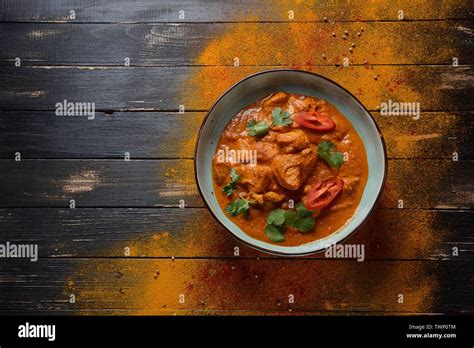 Indisches Huhn Tikka Masala Curry Stockfotos Und Bilder Kaufen Alamy