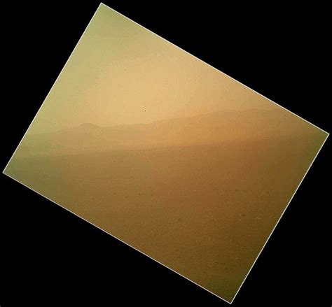 Curiosity First Color Image From Mars