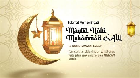 Ucapan Maulid Nabi Muhammad Saw 2021 Peringatan Maulid Nabi 1433 H Youtube