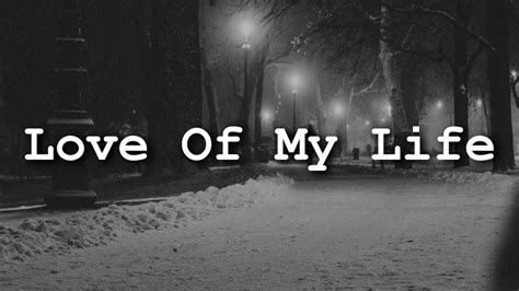 Queen Love Of My Life Lyrics Youtube