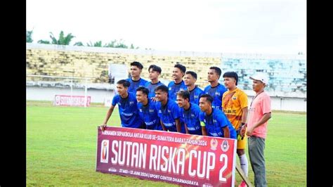 TURNAMEN Sutan Riska CUP 2024 Dibuka 16 Klub Se Sumbar Siap Berlaga