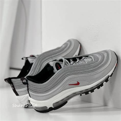 【sharkhead】現貨 Nike Air Max 97 Silver 反光 灰白 銀彈 Dm0028 002 Og 蝦皮購物