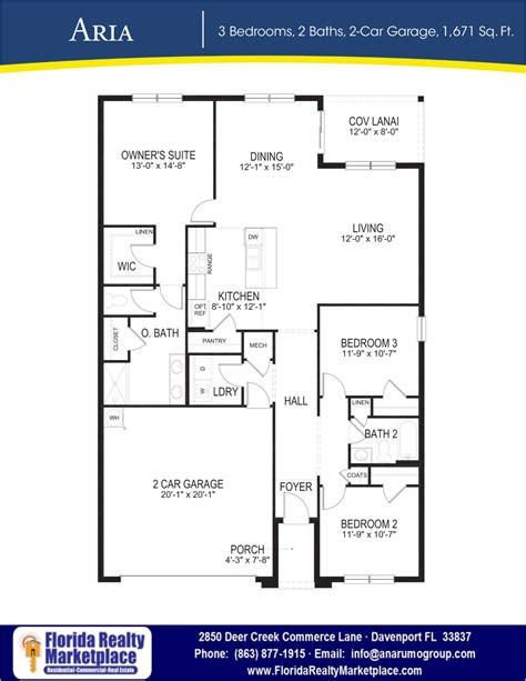 Dr Horton Aria Floor Plan Floorplans Click