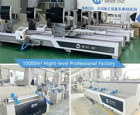 Weike Cnc High Precision Aluminum Profile Cnc 3 Axis Milling And