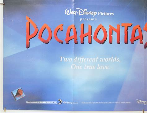 Pocahontas Teaser Advance Version Original Movie Poster