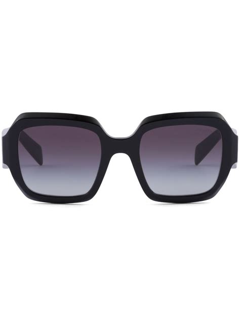 Prada Eyewear Symbole Square Frame Sunglasses Farfetch