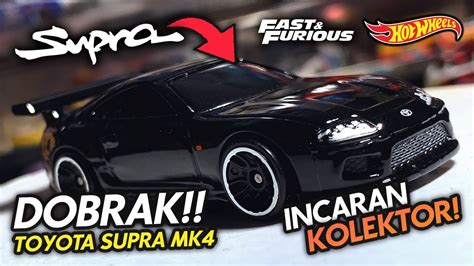 Super Hot Item Unboxing Dobrak Toyota Supra Hot Wheels Fast And