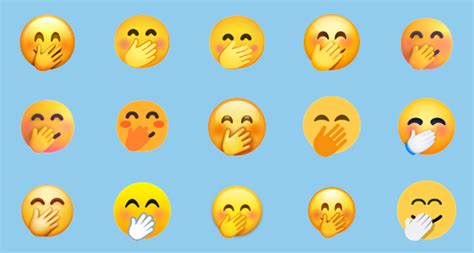 Face With Hand Over Mouth Emoji Meaning Infoupdate Org