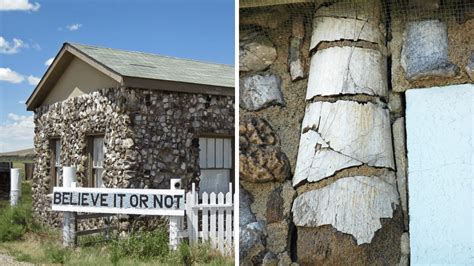 Fossil Cabin One Of The Most Interesting Geology Roadside Attractions