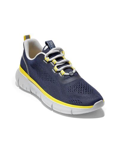 Cole Haan Synthetic Zerogrand Journey Sneaker In Navy Blue Lyst