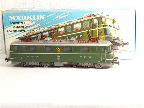 Märklin 3050 Ae6 6 SBB CFF FFS 11414 Grün H0 WS AC OVP Kaufen auf