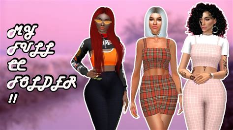 Sims 4 Maxis Match Clothes Folder