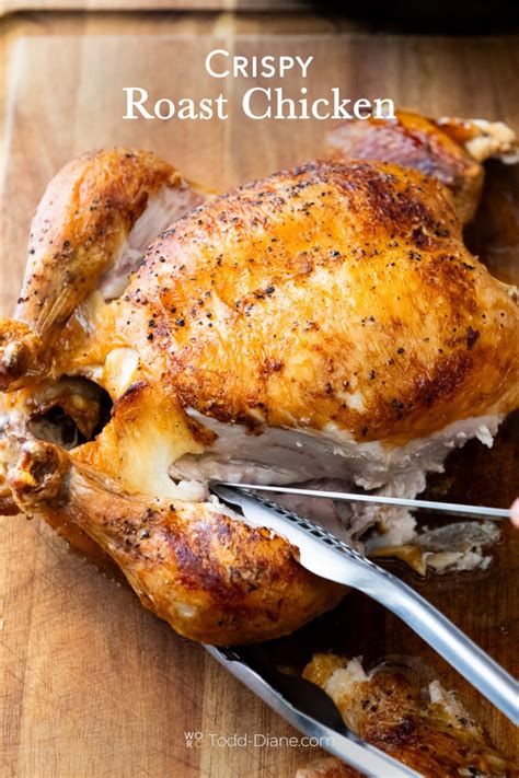 Crispy Skin Roast Chicken Recipe JUICY EASY | White On Rice