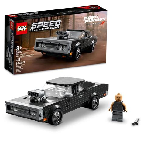 LEGO Speed Champions Fast & Furious 1970 Dodge Charger R/T 76912 Toy ...