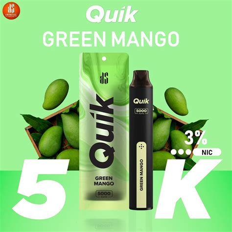 Ks Quik Puff Green Mango Ks Official Thailand