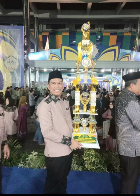 Kabupaten Ogan Ilir Kembali Dapatkan Juara Umum Pada STQH Tingkat