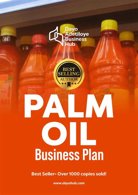 Palm Oil Business Plan Dayo Adetiloye Shop