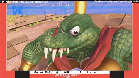 LSW Captain Diddy King K Rool Vs Loruler Link WR2 Ult