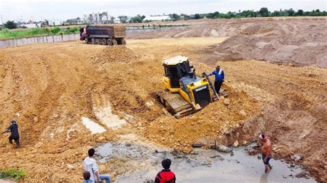 Wonderful Showing Full Video H Processing Dump Truck Dozer Shantui