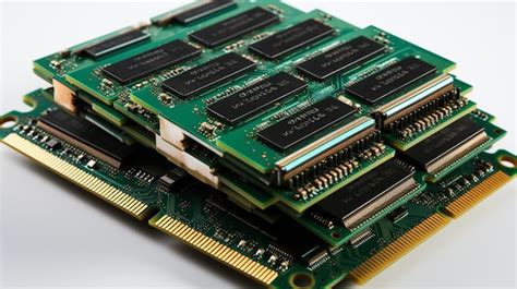 Premium AI Image | DDR ram computer memory modules isolated on white