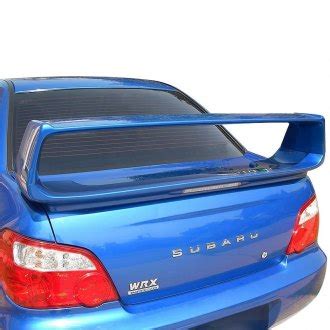 Subaru WRX Spoilers Custom Factory Roof Lip Wing Spoilers