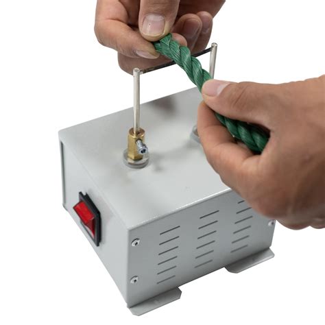 Desktop Hot Knife Nylon Rope Fabric Ribbon Cutting Machine Hot Knife Webbing Cutter And