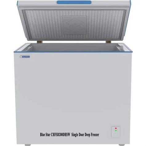 Medium Blue Star Chfsd Dhsw Single Door Deep Freezer Capacity L