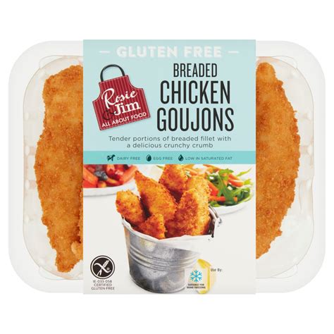 Rosie Jim Gluten Free Plain Chicken Goujons G Storefront En