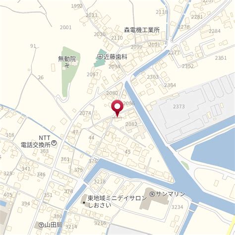 岡山県玉野市西田井地2082－6 の地図 Mapfan