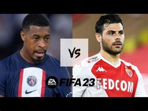 Carri Re De Manager Fifa Paris Saint Germain Vs As Monaco Youtube