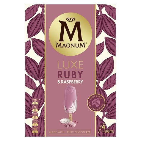 Iconic Brands Launch Ruby Chocolate Ice Creams