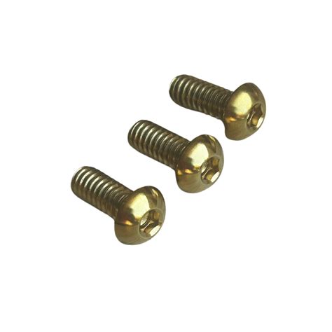 Front Brake Rotor Bolt Kit Titanium Sync Industries