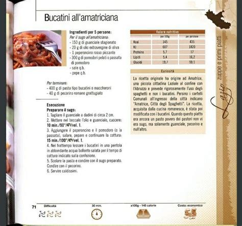 Pin Di Cristina Bonalumi Su Ricette Ricette Bimby Amatriciana