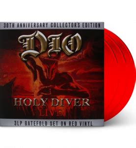 Dio Holy Diver Live Red Vinyl Lp Gatefold The Vinyl Store