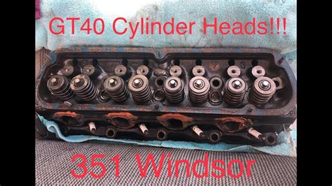 Gt40 Heads On 351w Part 1 Youtube
