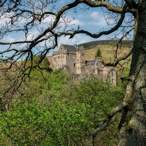 Castle Campbell In Central Scotland Photograph By Jeremy Lavender