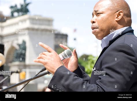 New York State Senator Eric Adams Speaking At The Brooklyn Public