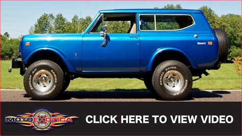 1972 International Scout II Restomod More Than Just A Lift 59 OFF