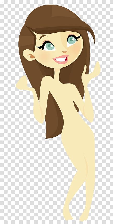 Old Naked Women Clipart