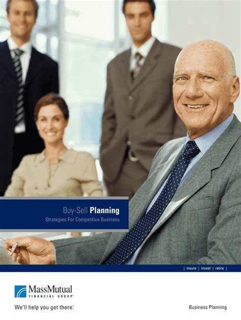 Fillable Online Buy Sell Planning Massmutual Financial Group Fax