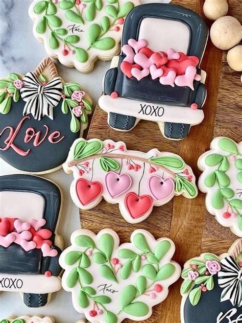 Pin By Angela Renucci Rohring On Cookies Cut Out Valentine Sugar