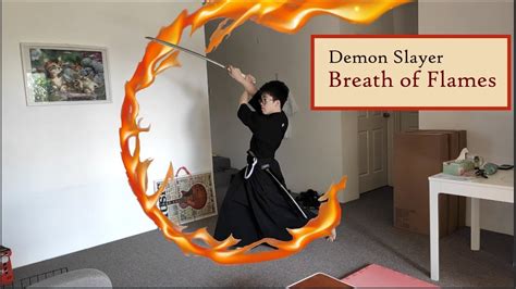 Real Life Demon Slayer Breath Of Flames Explained Katana Training