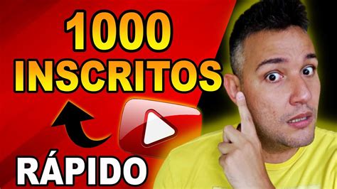 Como Ganhar 1000 Inscritos No Youtube Muito RÁpido Youtube