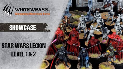 Star Wars Legion Starter Set Level 1and2 Showcase Youtube