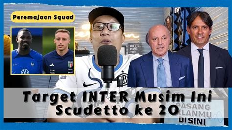 Cerewetin INTER 547 Konferensi Pers Marotta Inzaghi Membuka Musim